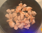 鶏とスナップエンドウの粒マスタード炒め作り方2写真