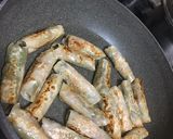 餃子の皮でさっぱり　豚コマ巻き作り方5写真