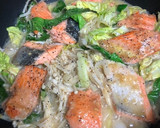 鮭と春野菜のちゃんちゃん焼き作り方11写真