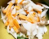全てレンジにらチヂミ風芋餅入りドーム蒸し作り方21写真