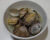 簡単あさりの洋風酒蒸し作り方2写真