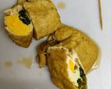卵とほうれん草の巾着作り方5写真