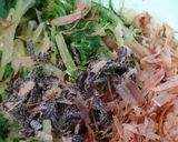 水菜のパパっと和え物作り方3写真