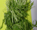 水菜と厚揚げの煮浸し作り方2写真