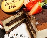 ティラミスバースデー♡ケーキ作り方15写真