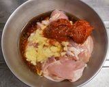 豆板醤の鶏唐揚げ作り方2写真