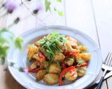 コロナ対策に『鶏とポテトのスタミナ炒め』作り方7写真