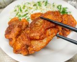 豆板醤の鶏唐揚げ作り方7写真