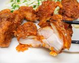 豆板醤の鶏唐揚げ作り方8写真