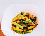 アスパラガスの胡麻和え作り方1写真