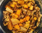 【ビールによく合う!】牛すじの味噌煮込み作り方7写真