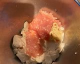 余りモノ鶏ひき肉ナゲット風作り方1写真