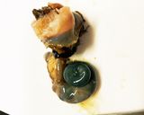 サザエのお刺身と肝の旨味タレ漬け作り方1写真