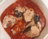 鯖とトマトの煮物作り方2写真