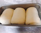 簡単ふわふわ手ごね食パン♪パウンド型作り方14写真