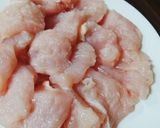 鶏むねとキャベツのさっぱりレモン炒め*･作り方2写真