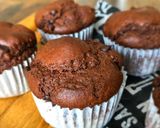 時短！オイルで作るダブルチョコマフィン♪作り方5写真