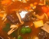 栄養満点！牛肉とトマトのスープ作り方12写真