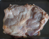 蒸し鶏のネギ塩ダレとキャベツ炊き込みご飯作り方1写真