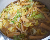 蒸し鶏のネギ塩ダレとキャベツ炊き込みご飯作り方3写真