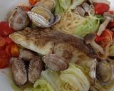野菜たっぷりアクアパッツァカッペリーニ作り方4写真