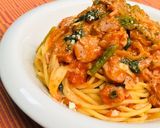 中華あじで♪濃厚トマトパスタ作り方5写真