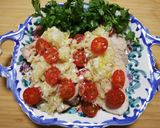炊飯器で蒸し鶏のねぎ塩サラダ作り方8写真