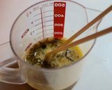 海苔の佃煮ともずくの卵焼き＊作り方3写真