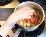 豚バラと冷蔵庫の残り物で作るカスレ作り方5写真