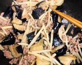 ひき肉となすのエスニック炒め作り方3写真
