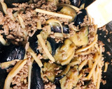 ひき肉となすのエスニック炒め作り方4写真