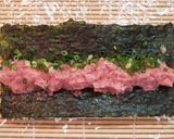 ねぎとろの新生姜巻き作り方3写真
