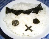 かわいい❤カッパごはん　（キャラ飯）作り方2写真