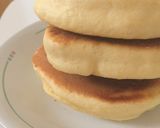 超〜簡単★材料4つ夢の分厚いホットケーキ作り方7写真