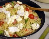 カマンベールとアスパラのパスタ作り方4写真