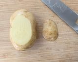 新じゃがでハッセルバックポテト作り方2写真