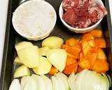 【麺つゆで簡単】肉じゃが作り方1写真
