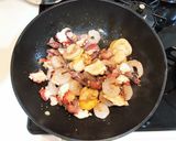春の海鮮と野菜炒め作り方3写真