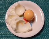 ゆで卵入りポテトサラダ作り方1写真