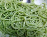 かったさんちのジェノベーゼスパゲティ作り方5写真
