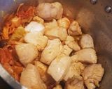 鶏肉とキャベツのトマト煮込み作り方5写真