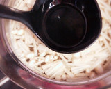 ★豆腐とエノキとみつばのお味噌汁★作り方2写真