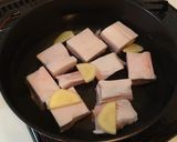 沖縄料理＊豚の角煮&煮卵作り方1写真