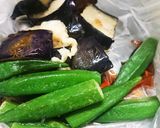 レンジで簡単1品♪ ナスとオクラの煮浸し作り方2写真
