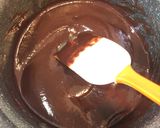 2層のチョコチーズケーキ　12cm型作り方10写真