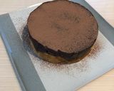 2層のチョコチーズケーキ　12cm型作り方14写真