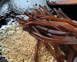 サバ缶と生きくらげ低カロリー低糖質サラダ作り方5写真