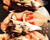 ササミの梅キノコ舟作り方3写真