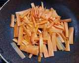 山菜と野菜たっぷり・激ウマ・焼きそば作り方3写真
