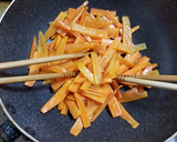 山菜と野菜たっぷり・激ウマ・焼きそば作り方4写真